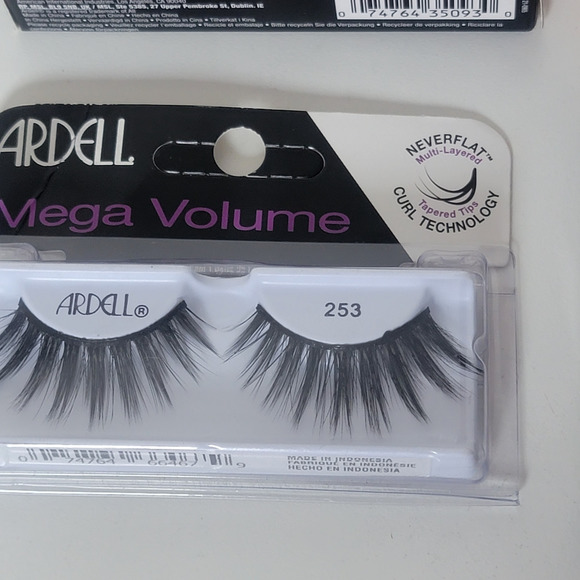 Ardell Professional Black Lashes 4pk Bundle of Various Types of False Eyelashes - Picture 5 of 5